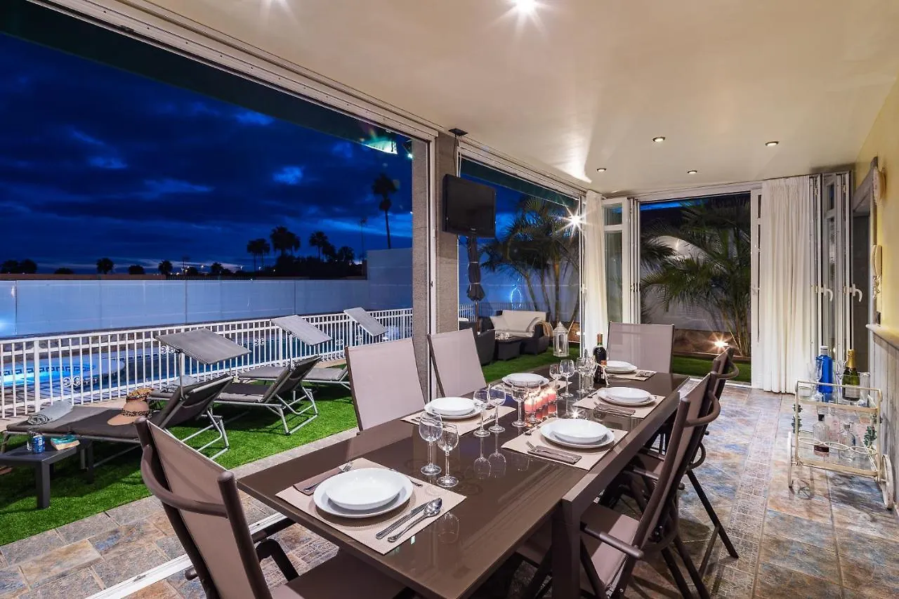 Villa Dalara Maspalomas, Private Pool And Jacuzzi